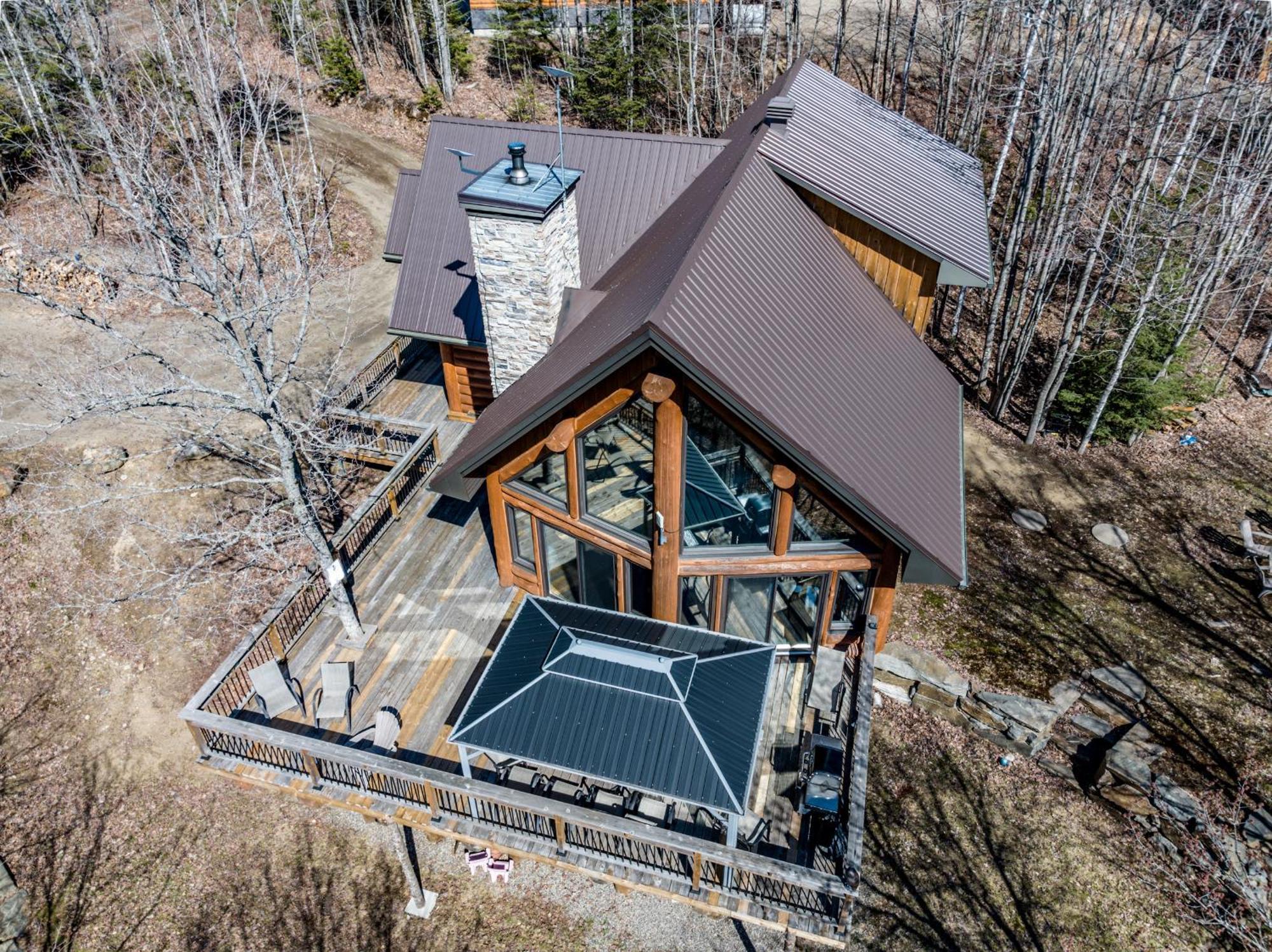 Chalet Le Grand Hibou Mandeville Exterior photo